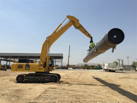 vacuum pipe lifter for excavator